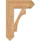 Ekena Millwork Westlake Arts & Crafts Smooth Bracket, Western Red Cedar, 5 1/2"W x 20"D x 28"H BKT06X20X28WTL03SWR - alternate 4